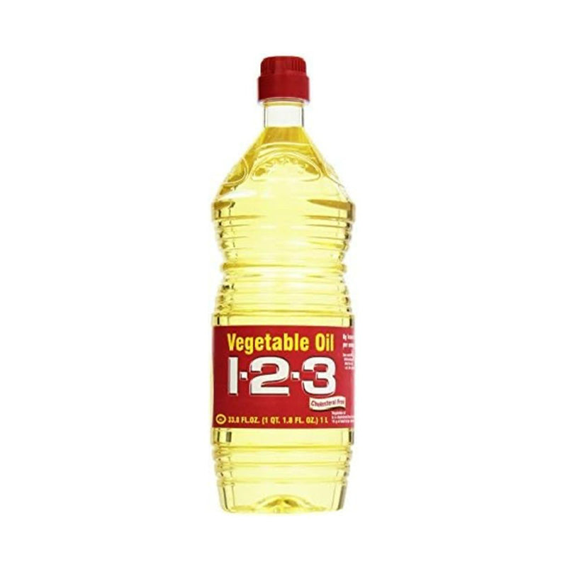 1-2-3 VEGETABLE OIL 1L-33.8OZ/1CT