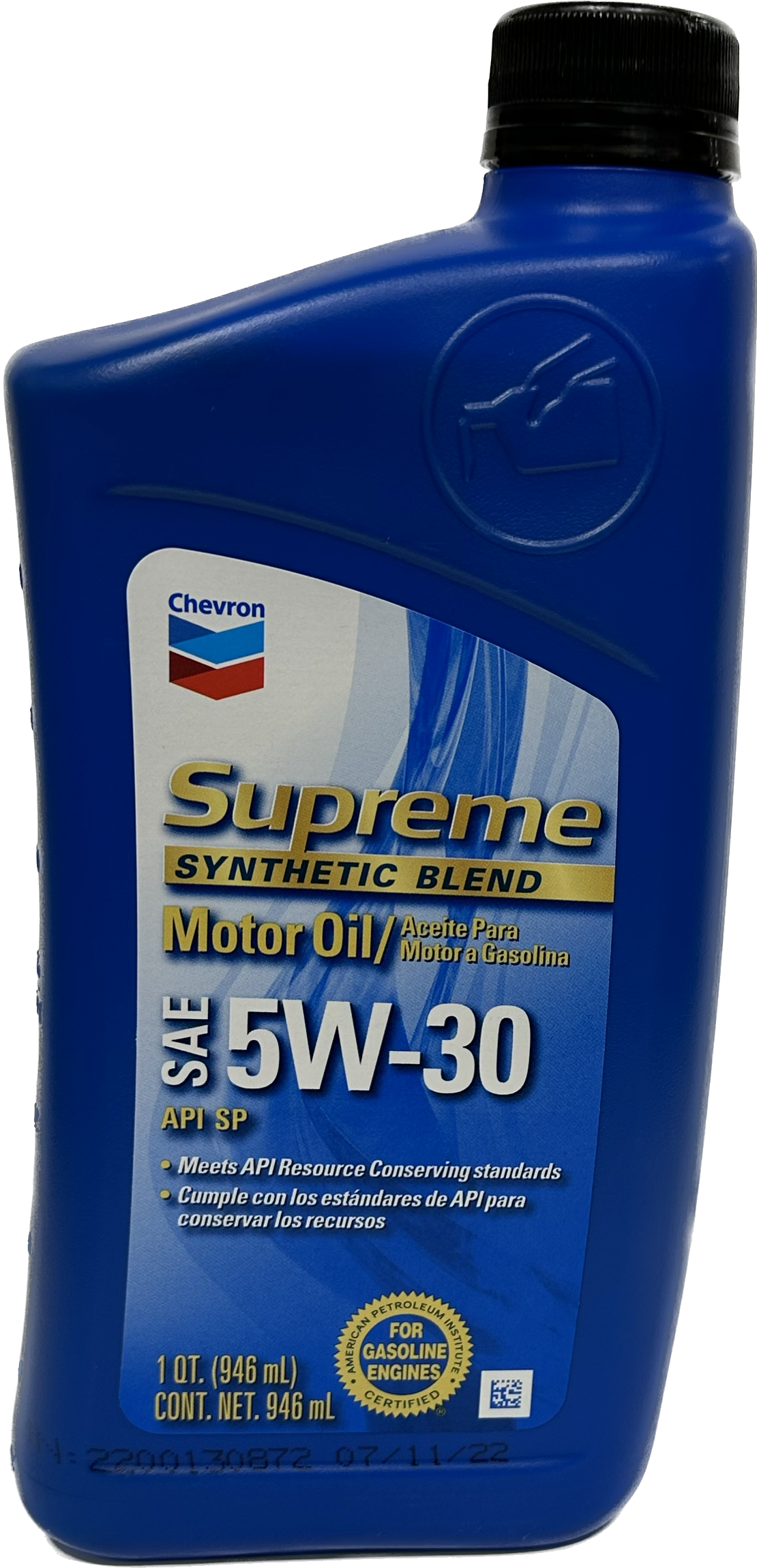 CHEVRON-SYN BLEND 5W30 1QT/12CT