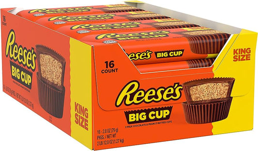 REESES PB BIG CUP KING SIZE 16CT