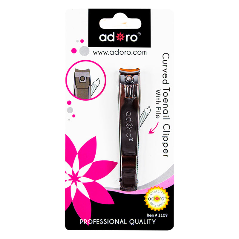 ADORO CURVED TOENAIL CLIPPER 1CT