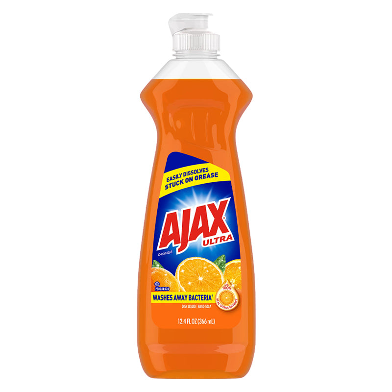 AJAX DISHWASH LIQUID ORANGE 12.4OZ/1CT