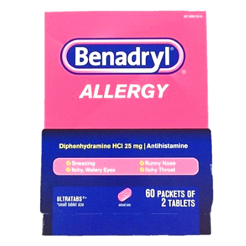 BENADRYL ALLERGY 2PK/60CT