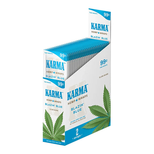 KARMA HEMP WRAPS BLAZIN BLUE 2/1