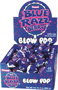 BLOW POP BLUE RAZZ 48CT.