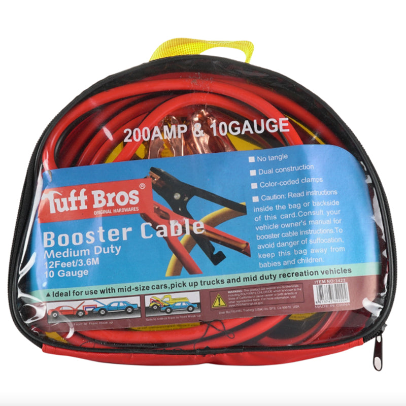 BOOSTER CABLE 200AMP 10G