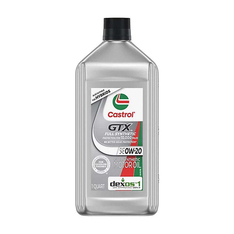 CASTROL-GTX-FULL SYNTHETIC 0W20 6/1QT