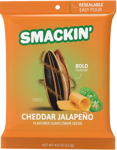 SMACKIN' SEEDS CHEDDER JALAPENO 12CT