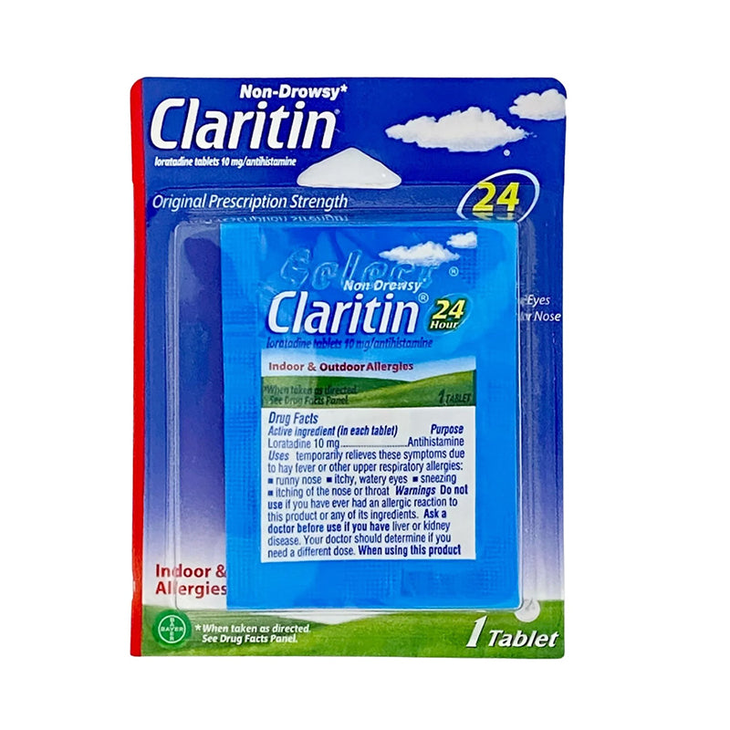 CLARITAN ALLERGY RELIEF BLISTER 12CT