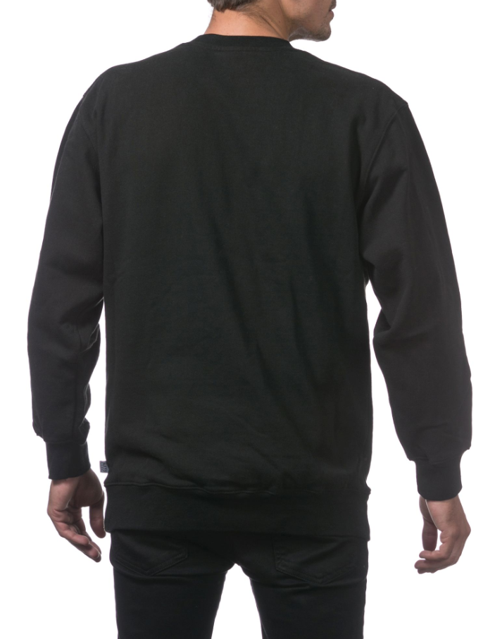 PROCLUBS BLACK CREWNECK M