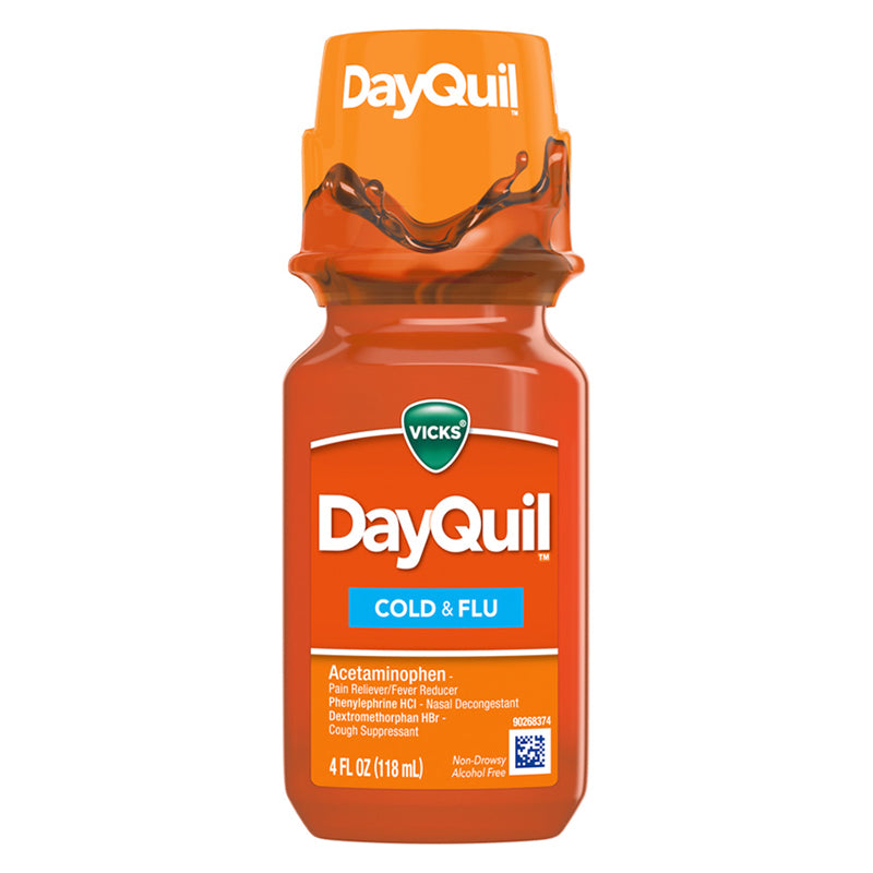 DAYQUIL COLD& FLU ORIGINAL 4/4oz