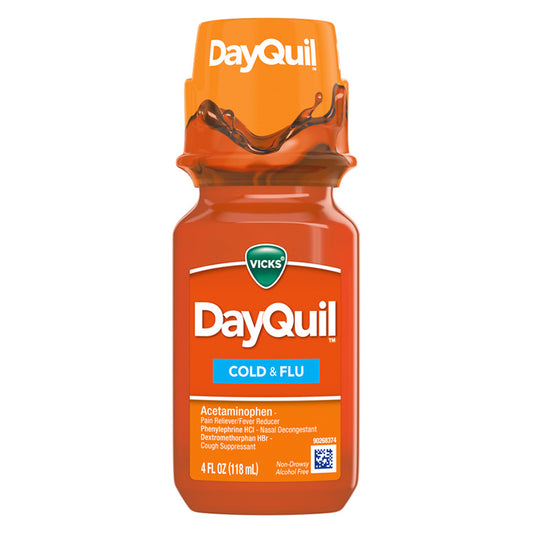 DAYQUIL COLD& FLU ORIGINAL 4/4oz