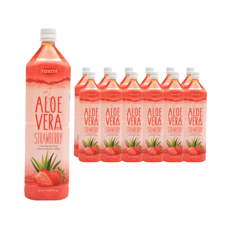 ALOE VERA STRAWBERRY 1.5L/12CT