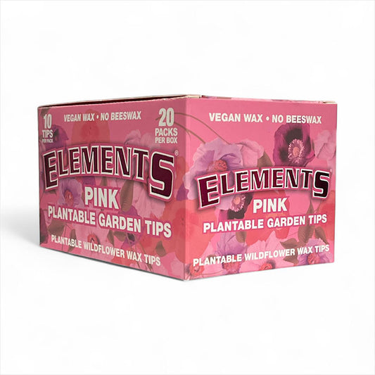 ELEMENTS PINK WAX TIPS 20CT