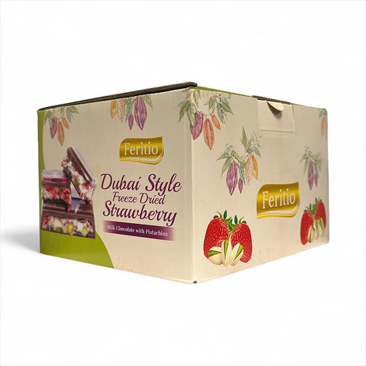 FERITIO DUBAI FREEZE DRIED STRAWBERRY 21/63G