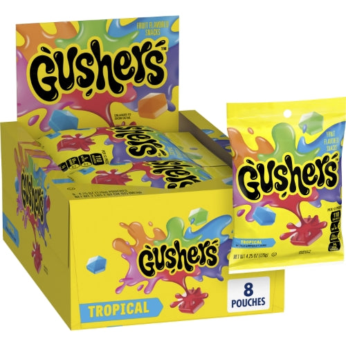 FRUIT GUSHERS TROPICAL 8CT