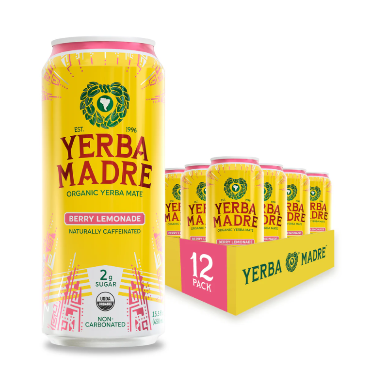 YERBA MADRE BRRY LMNADE 16OZ/12C