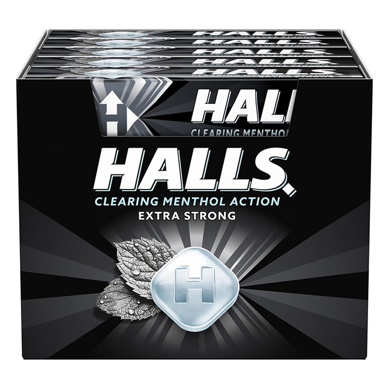 HALLS COUGH DROPS EXTRA STRONG 20CT