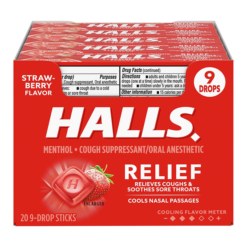 HALLS STRAWBERRY