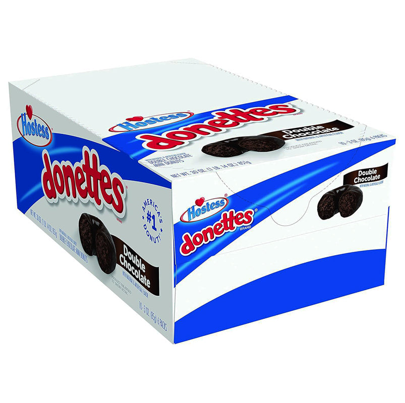 HOSTESS DONETTES DOUBLE CHOCOLATE 3OZ/10
