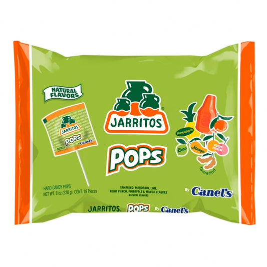 JARRITOS LOLLIPOPS NATURAL 19CT