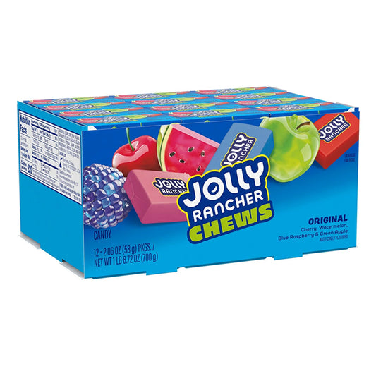 JOLLY RANCHER FRUIT CHEWS 12CT