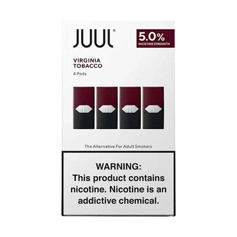 JUUL VIRGINIA TOBACCO 5% 8CT