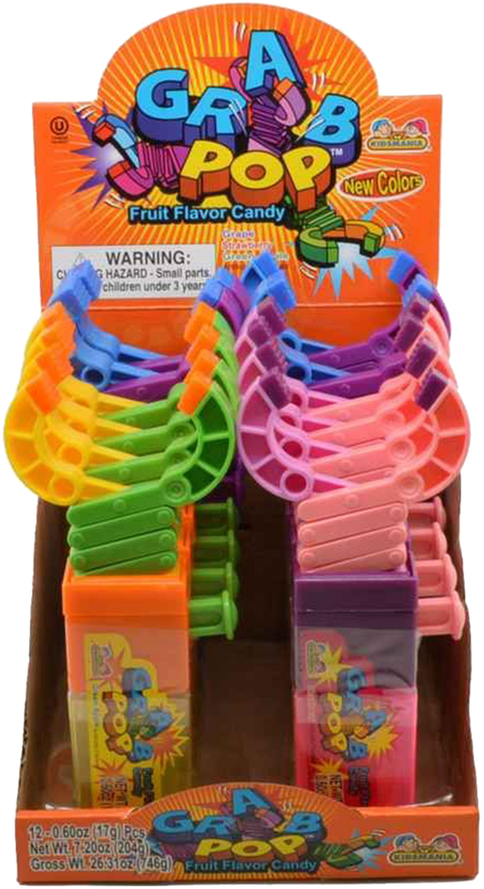 KIDSMANIA GRAB POP 12CT
