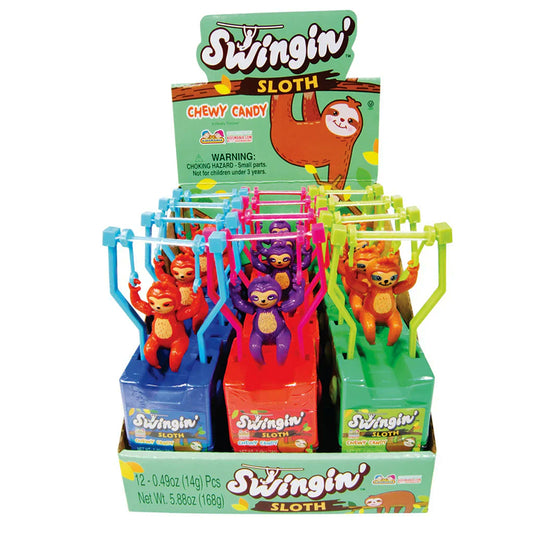 KIDS MANIA SWINGIN SLOTH 12CT