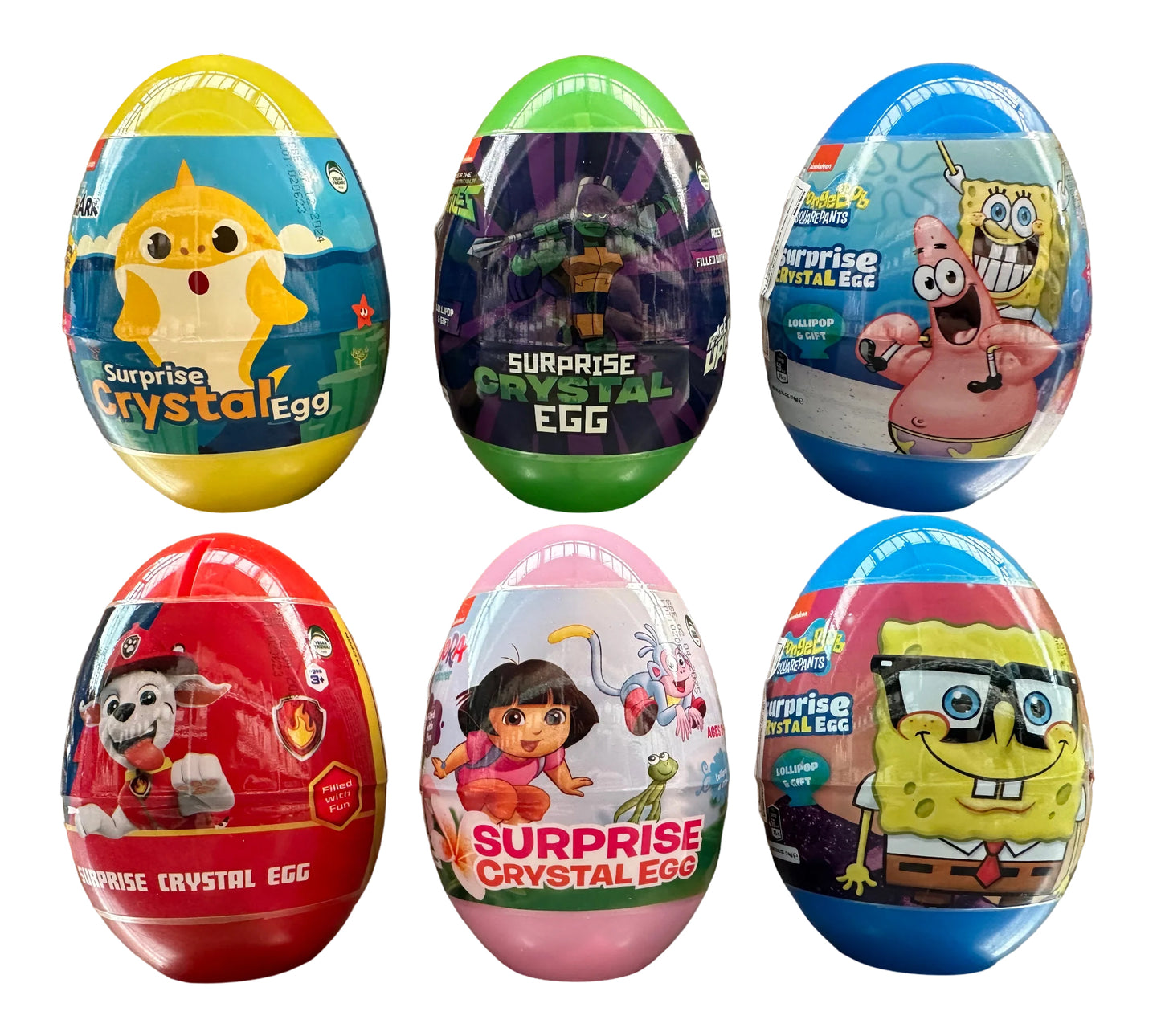 NICKELODEON SURPRISE CRYSTAL EGG 6