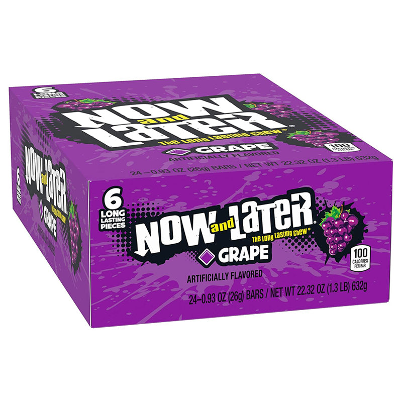 NOW & LATER GRAPE 24CT NON PRICED
