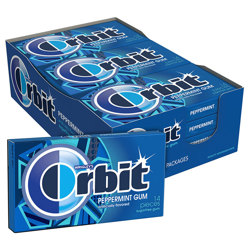 ORBIT PEPPERMINT 12CT