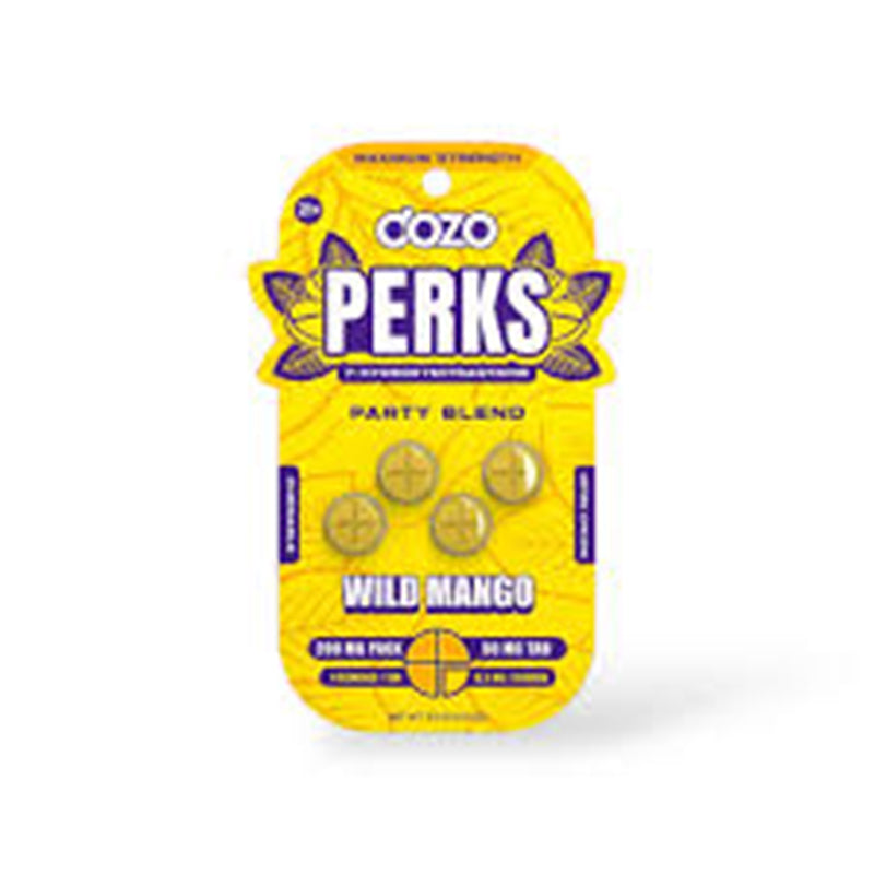 PERKS WILD MANGO-50MG/4CT/10PK