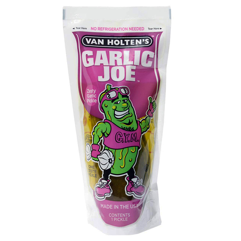 PICKLE IN POUCH GARLIC JOE 12CT
