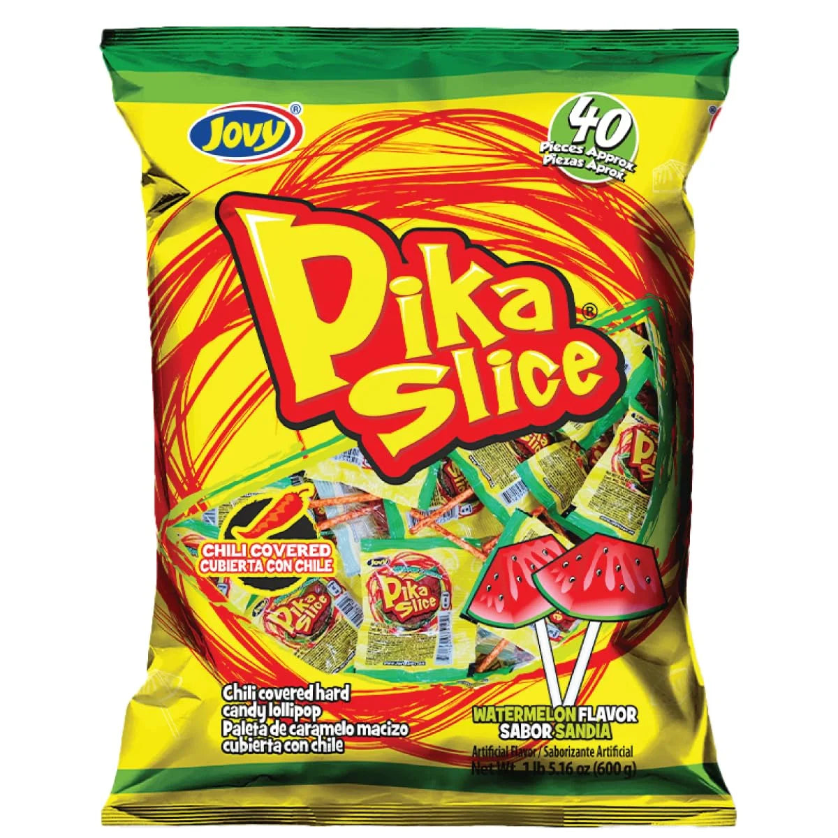 JOVY PIKA SLICE WATERMELON 40CT