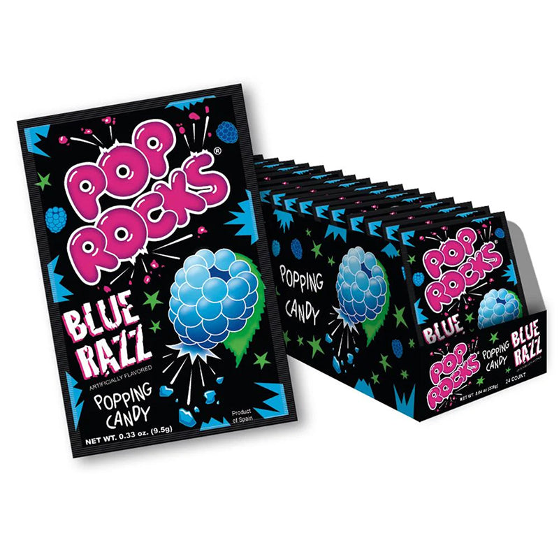 POP ROCKS BLUE RAZZ 24CT