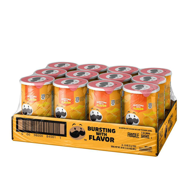PRINGLES CHEDDAR CHEESE 12CT