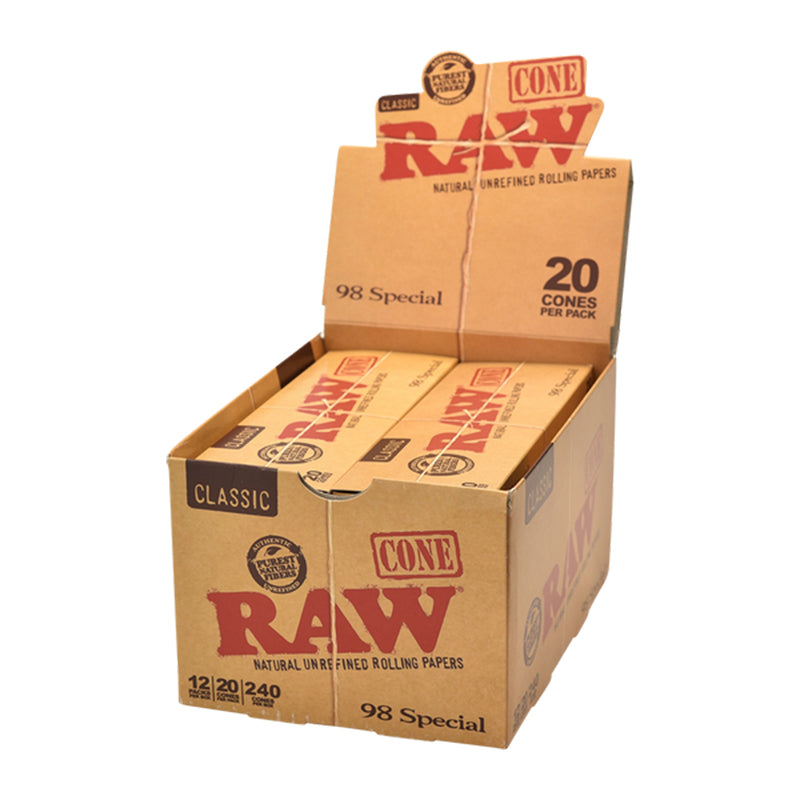 RAW CONE 98 SPECIAL 12PK/20CT