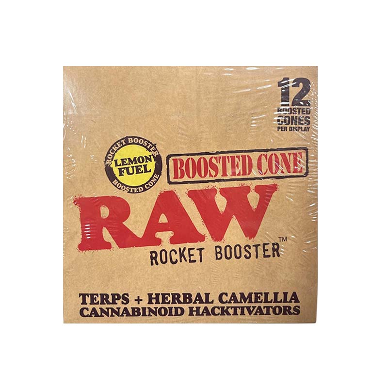 RAW CONE ROCKET BOOSTER LEMON FUEL 12CT