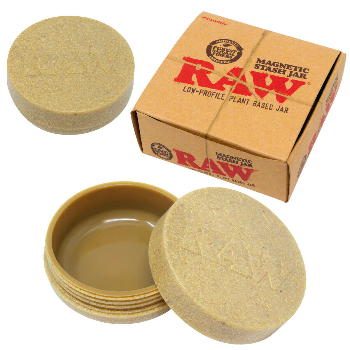 RAW MAGNETIC STASH JAR