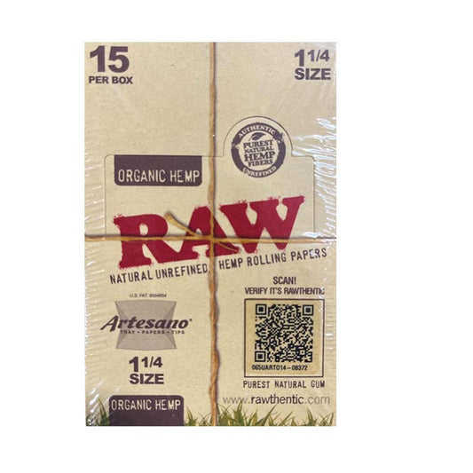 RAW PAPERS ORGANIC ARTESANO 1 1/4