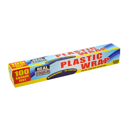 REAL TOUGH PLASTIC WRAP 100SQ.FT