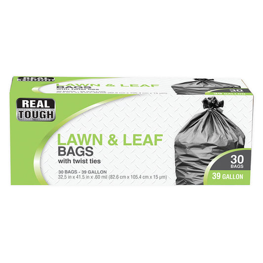 REAL TOUGH TRASH/YRD 39GAL/30CT