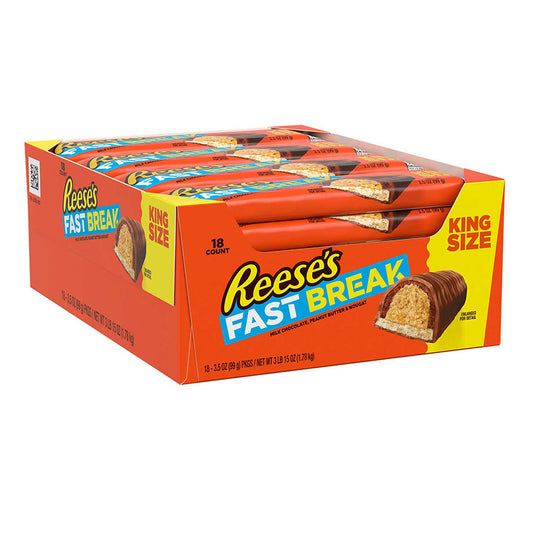 REESES FAST BREAK KING SIZE 18CT