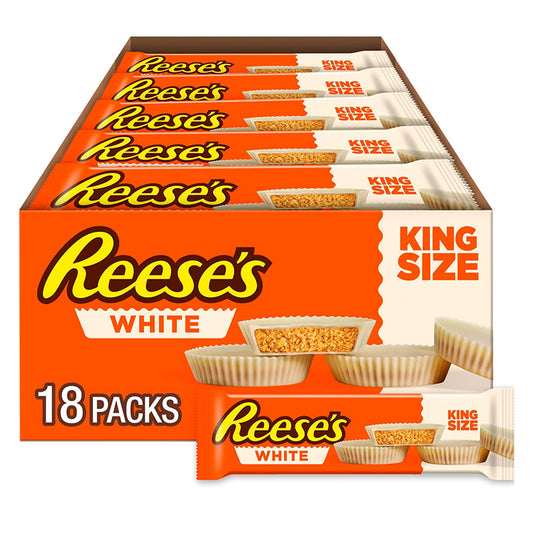 REESES WHITE CUPS KING SIZE 2.8OZ/18CT