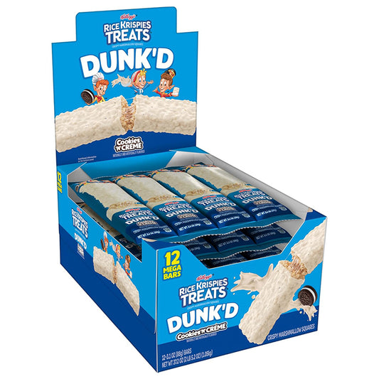 RICE KRISPIES DUNK'D COOKIES & CREAM 12CT
