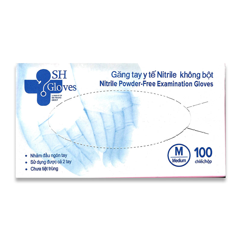 SH EXAMINATION GLOVE MEDIUM 100CT