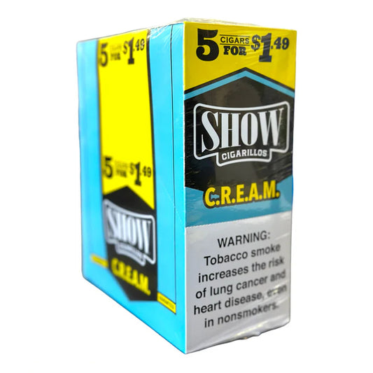 SHOW CIG. C.R.E.A.M  5 FOR $1.49