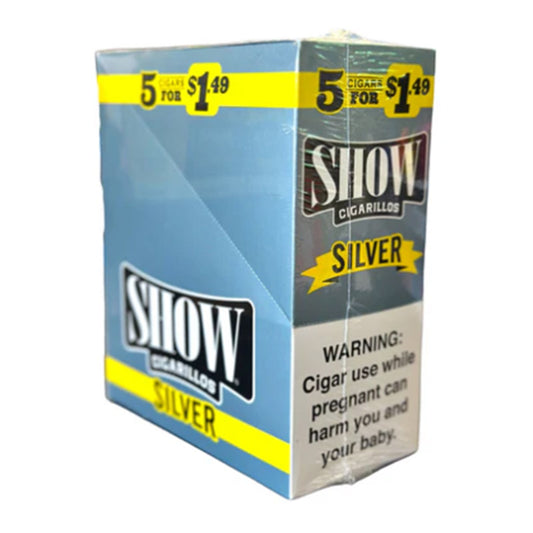 SHOW CIG. SILVER  5 FOR $1.49