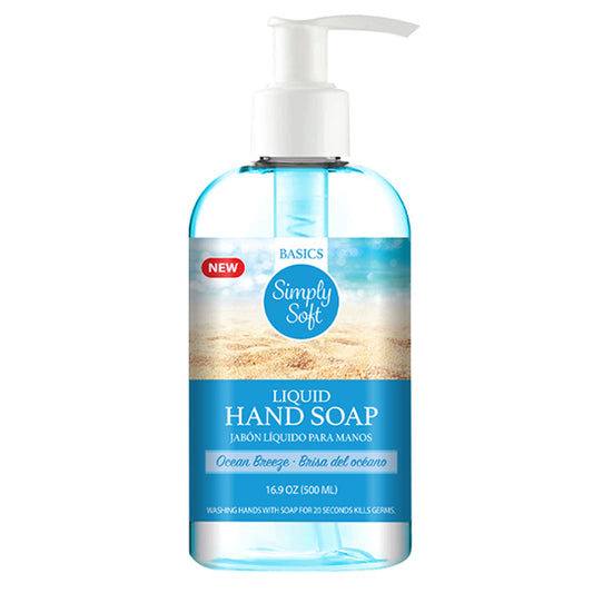 SIMPLY SOFT HAND SOAP OCEAN BREEZE 1CT