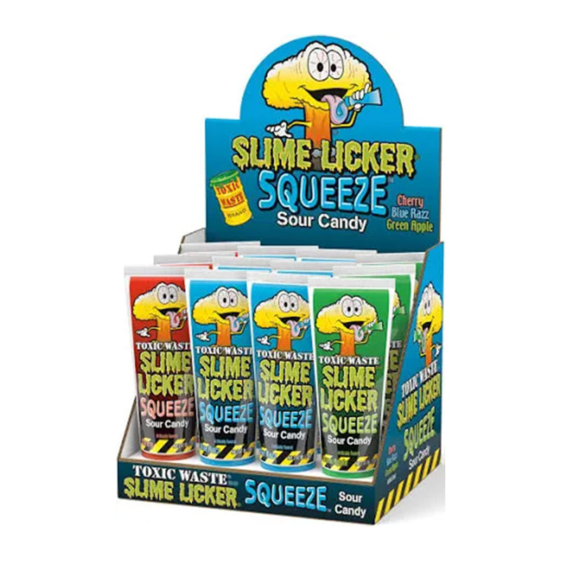 TOXIC SLIME LICKER SQUEEZE 2.47OZ 12CT